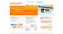 Desktop Screenshot of goldweb.es